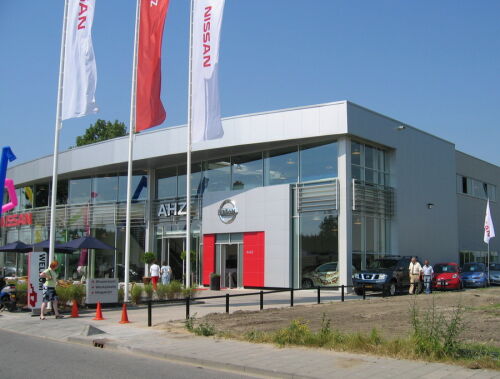 architect garage showroom bedrijfspand Wateringen Brand I BBA Architecten