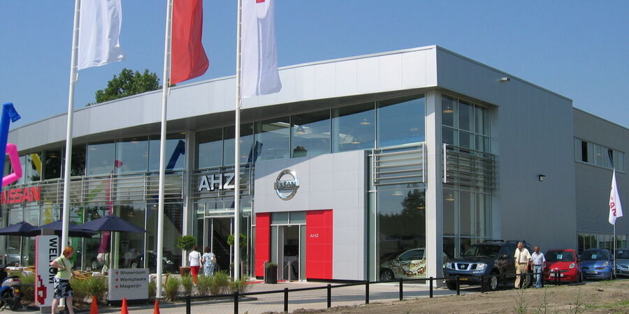 architect garage showroom bedrijfspand Wateringen Brand I BBA Architecten