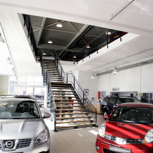 architect garage showroom bedrijfspand Wateringen Brand I BBA Architecten