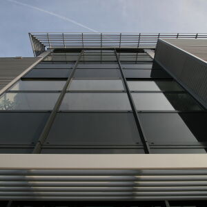 architect garage showroom bedrijfspand Auto Indumij Zwijndrecht Brand I BBA Architecten