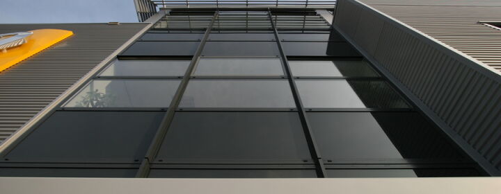 architect garage showroom bedrijfspand Auto Indumij Zwijndrecht Brand I BBA Architecten