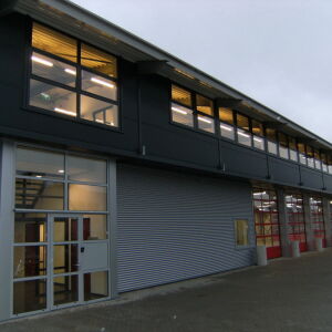 architect bedrijfsgebouw Papendrecht Brand I BBA Architecten