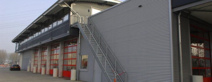 architect bedrijfspand Papendrecht Brand I BBA Architecten