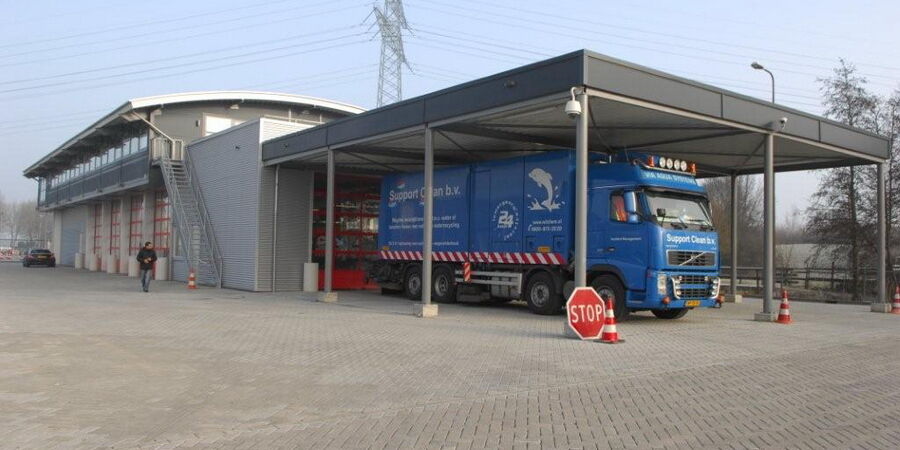 nieuwbouw bedrijfspand Papendrecht Brand I BBA Architecten