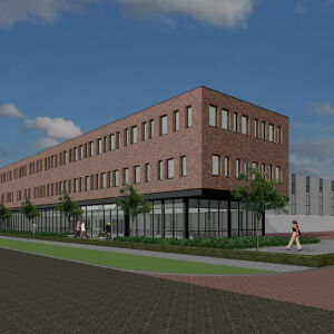 architect warehouse kantoor bedrijfsgebouw Houten Brand I BBA Architecten