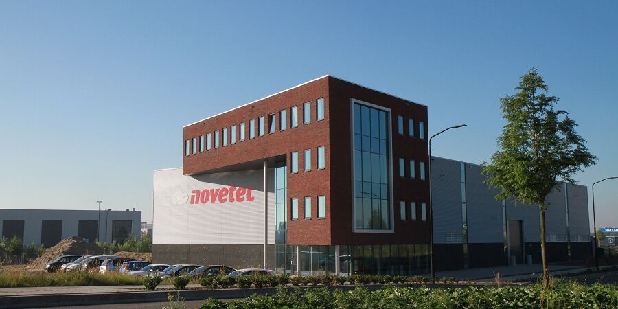 architect bedrijfspand kantoor Novetec Alblasserdam Brand I BBA Architecten