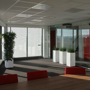 architect bedrijfspand kantoor interieur Novetec Alblasserdam Brand I BBA Architecten