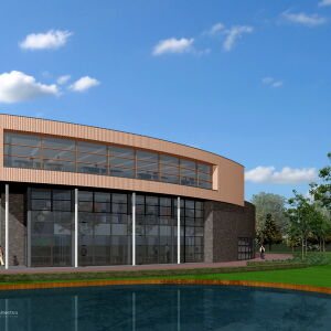 architect bedrijfspand kantoor Alblasserdam Brand I BBA Architecten