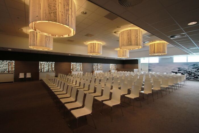 architect uitvaartcentrum interieur aula Drechtstreek Sliedrecht Brand I BBA Architecten