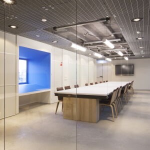 architect innovation center vergaderzaal Heerema Zwijndrecht Brand I BBA Architecten