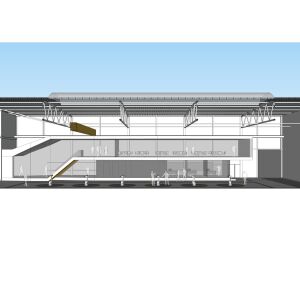 architect ontwerp innovation center Heerema Zwijndrecht Brand I BBA Architecten