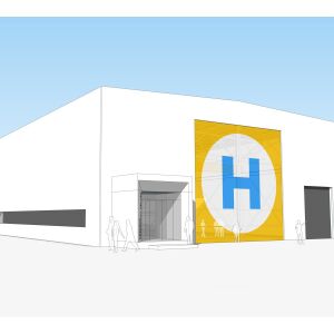 architect ontwerp innovation center Heerema Zwijndrecht Brand I BBA Architecten