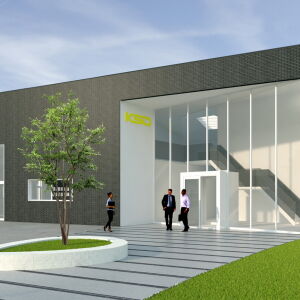 architect bedrijfspand KSO Papendrecht Brand I BBA Architecten