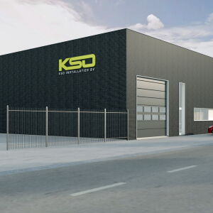 nieuwbouw bedrijfspand KSO Papendrecht Brand I BBA Architecten