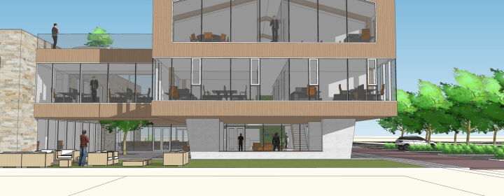 architect kantoor bedrijfspand Houten Brand I BBA Architecten