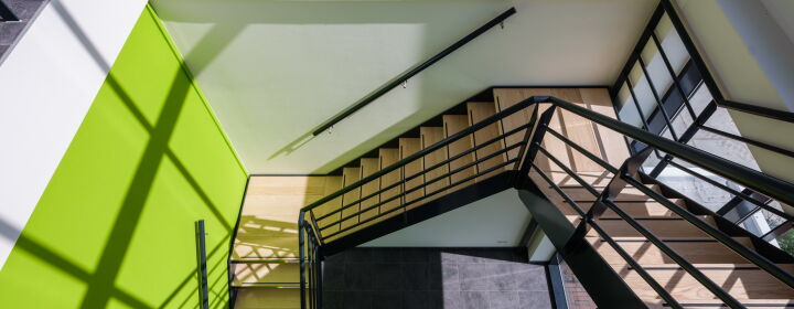 trappenhuis bedrijfspand FF Chemicals Werkendam Brand I BBA Architecten