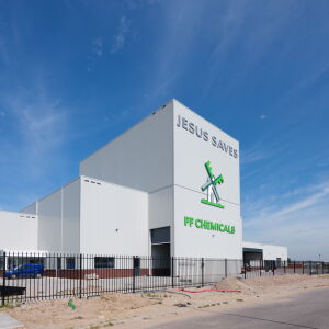 nieuwbouw bedrijfspand FF Chemicals Werkendam Brand I BBA Architecten