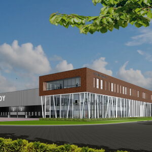 architect bedrijfspand kantoor warehouse Gorinchem Brand I BBA Architecten