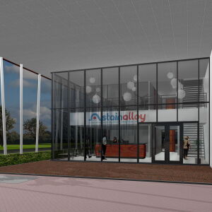 nieuwbouw warehouse kantoor bedrijfspand Gorinchem Brand I BBA Architecten