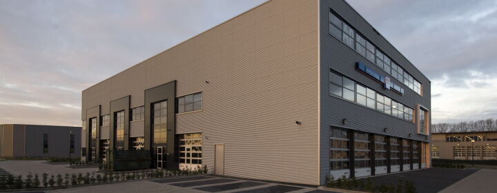 architect bedrijfsverzamelgebouw Gouda Brand I BBA Architecten