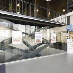 architect showroom autobedrijf garage Gouda Brand I BBA Architecten