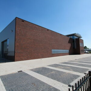 nieuwbouw kantoor bedrijfspand Van der Leun Sliedrecht Brand I BBA Architecten