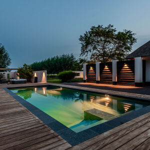 Architectuurstijl luxe villa