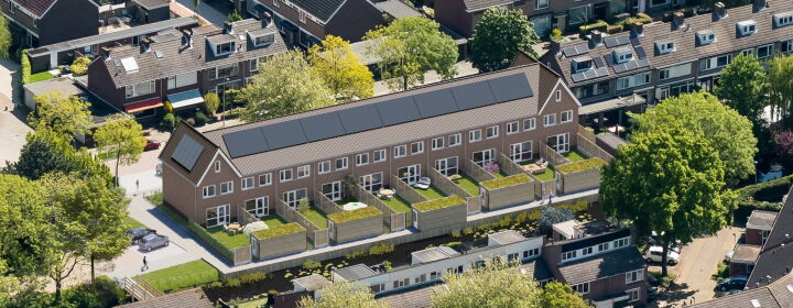 ontwerp rijwoningen zoeterwoude Brand I BBA Architecten