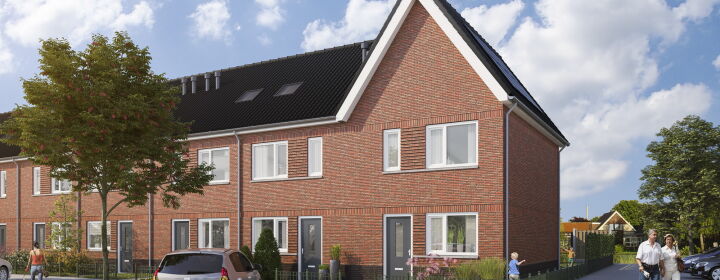 nieuwbouw rijwoningen zoeterwoude Brand I BBA Architecten