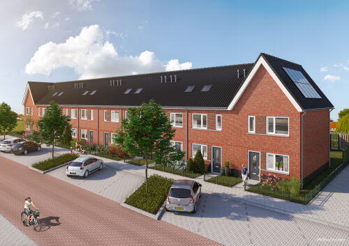 nieuwbouw rijwoningen zoeterwoude Brand I BBA Architecten