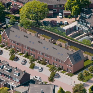 ontwerp rijwoningen zoeterwoude Brand I BBA Architecten