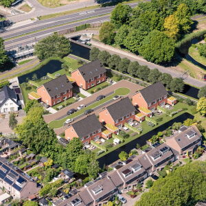 ontwerp twee onder een kapwoningen zoeterwoude Brand I BBA Architecten