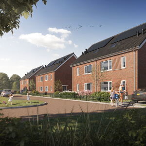 nieuwbouw twee onder een kapwoningen zoeterwoude Brand I BBA Architecten