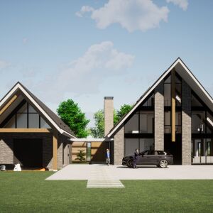 Architectuurstijl villa