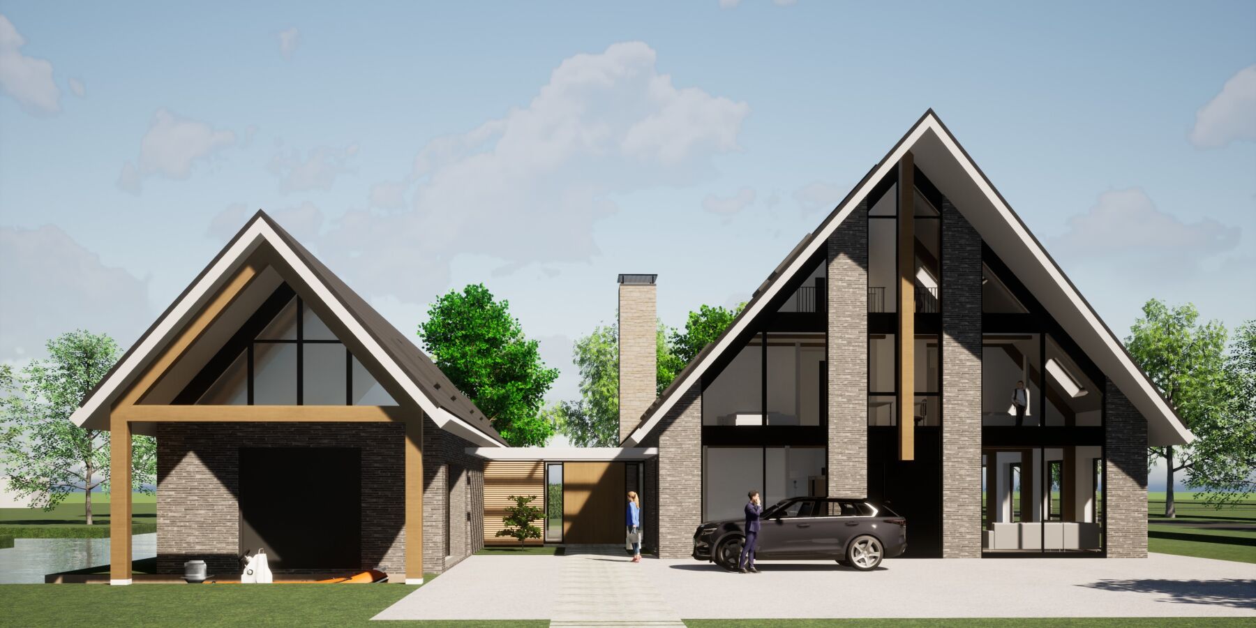 Architectuurstijl villa