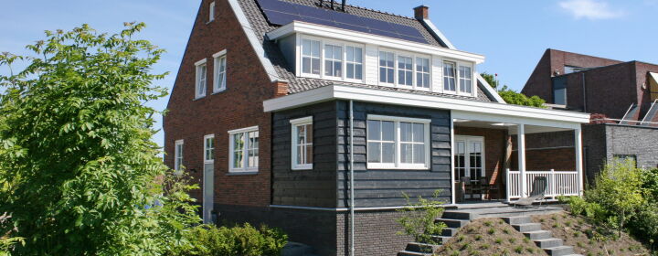 Moderne dijkwoning - Brand | BBA Architecten