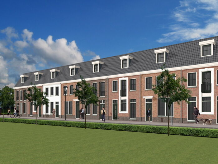 Architectuur grachtenpand woning